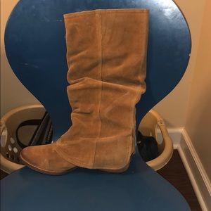 Naughty monkey brown boots sz 9